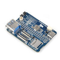 Fuzhongqi Raspberry Pi CM5 modul komputasi 5 papan pengembangan Linux fitur ekspansi luas BCM2712 Nano IO Kit PENGEMBANGAN