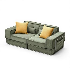 Amazonn Australia Modern Convertible Flat Packed Furniture Compressed Sofa <b>Bed</b> for Living Room Small CBM Easy Low Cost Shipping - Product Image 1