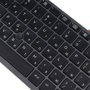 Zbook 15 G3 15 G4 17 G3 17 G4 848311-001シリーズノートブックキーボード用の新しい15G3RUバックライト付きラップトップキーボード (ポインター付き) - Product Image 6