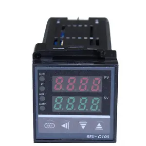 REX-C100 J PT100 온도 조절기 400 도 220V 디지털 출력 전자 PID 온도 컨트롤러 범용 입력