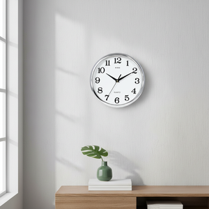 <span class=keywords><strong>Horloge</strong></span> murale en acrylique silencieuse à quartz électrique de style européen <span class=keywords><strong>moderne</strong></span> simple géométrique, cadeau <span class=keywords><strong>pas</strong></span> <span class=keywords><strong>cher</strong></span> pour le salon - Product Image 5