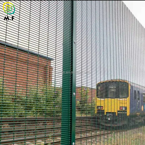 Высокозащитный забор 358 с защитой от перелезания, с прозрачным обзором, с порошковым покрытием и оцинковкой для ограждений, решеток и ворот - Product Image 2