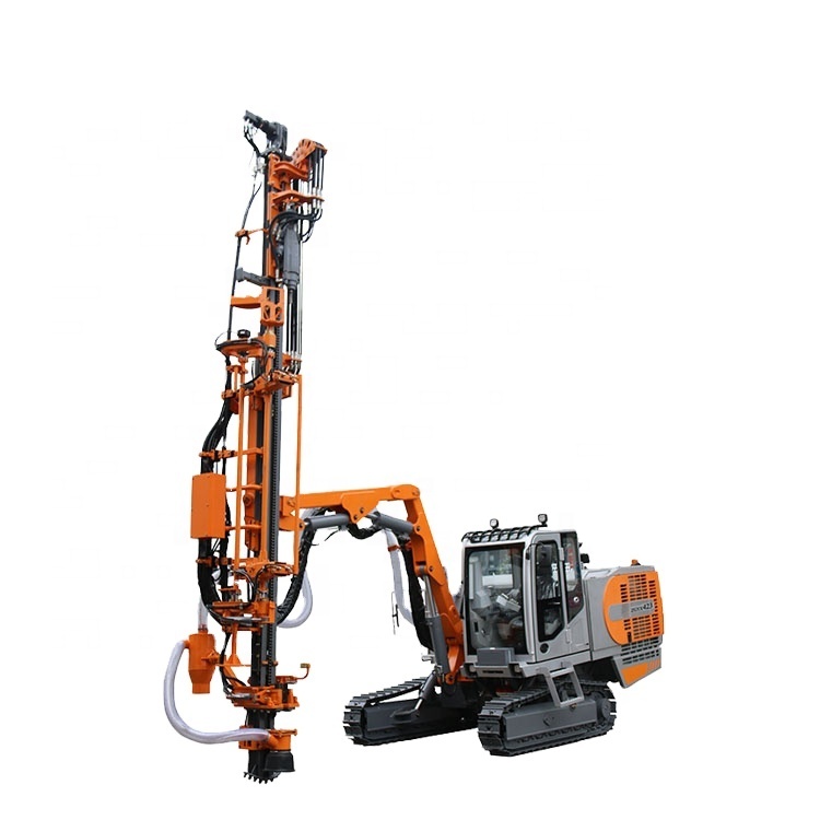 APCOM integrado compresor de aire y plataforma de perforación y cabina ZEGA Kaishan hidráulica automática superior martillo plat