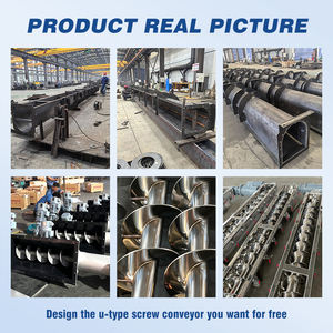 נירוסטה u מפלדת אל חלד מסוע עבור חומר בתפזורת טיפול מזבי sawrwauger עיצוב מסוע ספירלה - Product Image 4