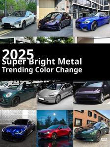 Película Electro-Óptica para Envoltura de Automóviles, Serie Metálica, con Cambio de Color y Privacidad, a Buen Precio - Product Image 2
