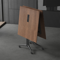 Table de conférence pliable en bois, design minimaliste, durable et écologique, idéale pour la maison, le bureau et l'école - Offre spéciale