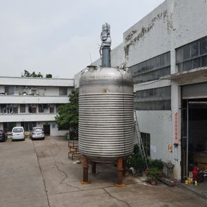 Tanque homogeneizador de reactor emulsionante líquido, tanque de mezcla, hervidor de reactor de cosméticos con camisa de agua - Product Image 2