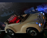 Logo personnalisé direct usine présentateur de bouteille Glorifier LED en forme de voiture transporter pour la publicité VIP
