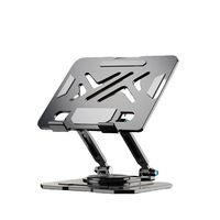 Support de tablette pliable rotatif à 360 degrés pour ordinateur de bureau, supports de tablette portables pour iPad
