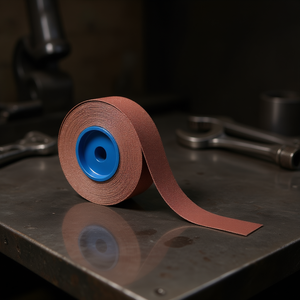 ผ้าทรายขัดเงาแบบม้วน Ttake Ab1050 Corundum ขนาด 115x50000 มม. ความละเอียด 280 กริต สำหรับขัดโลหะ - Product Image 3