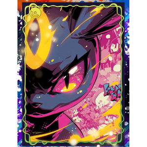 GL pha lê văn hóa Pikachu và bạn bè của nó thứ tám trả góp bán buôn hot-bán trong suốt Acrylic pokepoined giao dịch thẻ - Product Image 2