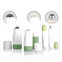 Finition en caoutchouc, lot de pièces, 6g/15g/30g/50g/75g, contenant pour baguettes de déodorant et produits cosmétiques, finition en caoutchouc mat ou noir