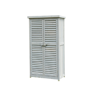 Wooden Outdoor Garden Storage Cabinet