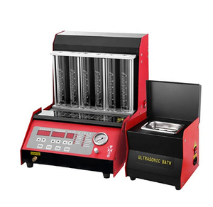 Machine de nettoyage et de diagnostic d'injecteurs 2/4/6/8 cylindres - Analyseur de diagnostic moteur avec ajustement universel - Product Image 1