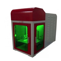 Prix de la machine de gravure de portrait sur verre, imprimante laser 3D à l'intérieur de la bouteille en cristal pour les cadeaux