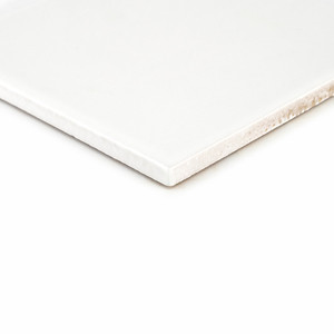 Piastrella Bianca Delhi 13x13cm 9mm Finitura Satinata Bordi Irregolari - Product Image 4