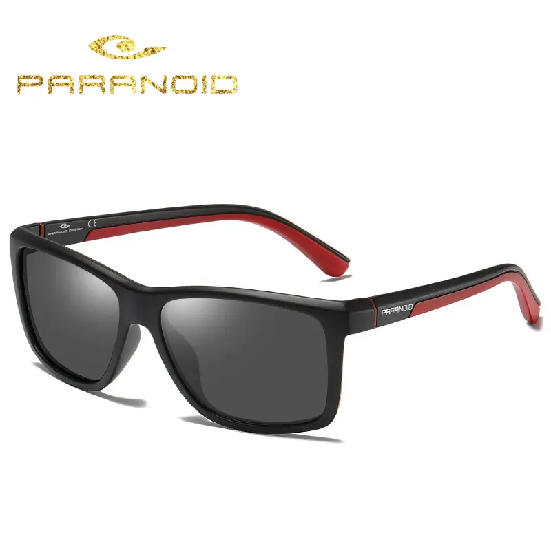 PARANOID винтажные солнечные очки поляризованные мужские солнцезащитные очки мужские мокасины для вождения черный квадрат очки Oculos мужские 8 видов цветов модель 8652
