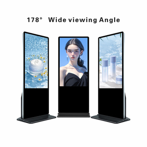 شاشة عرض رقمية تفاعلية عمودية بدقة 4K، لافتة إرشادية، عمود إعلاني للوسائط، شاشة خدمة ذاتية للمتاجر - Product Image 6