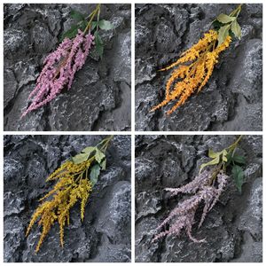 Fleur artificielle CallaFloral, branche unique en plastique, rose, violet, orange, décoration intérieure - Product Image 3