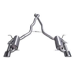 Nhà máy tùy chỉnh catback ống xả cho Benz SLK280 SLK300 SLK350 <span class=keywords><strong>3.0</strong></span> 3.5 van Muffler thoát hệ thống ống xả điều chỉnh SUS304 - Product Image 1