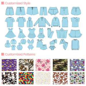 Set 2 Pezzi <span class=keywords><strong>per</strong></span> <span class=keywords><strong>Bambine</strong></span>: Canotta con Fiocco e Gonna-Pantaloncino, Stampa Personalizzata <span class=keywords><strong>per</strong></span> Squadre, Motivi Leopardati e a Scacchi, Completi Estivi <span class=keywords><strong>per</strong></span> Cheerleader - Product Image 6