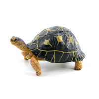 Modèle de tortue sauvage en PVC massif, simulation transfrontalière, ornements à assembler, souvenir d'aquarium