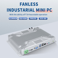 Mini ordinateur de bureau 4G/8G 128G intégré industriel personnalisable avec prise Win10 US/China