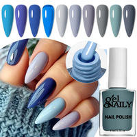 Vente en gros d'ongles personnalisés à base d'eau non toxique à faible odeur longue durée halal respirant produits de salon vernis à ongles