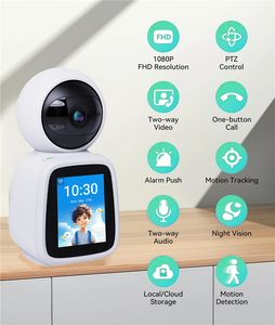 Surveillance en réseau intérieur 1080P PTZ sans fil Smart Home Security WIFI Tuya <span class=keywords><strong>IP</strong></span> <span class=keywords><strong>Camera</strong></span> Video CallingTwo Way Audio Baby Monitor - Product Image 3