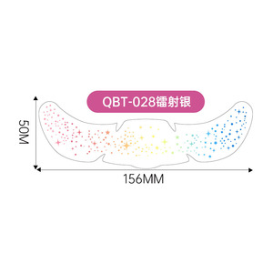 Parches de <span class=keywords><strong>Tatuaje</strong></span> Temporales para la Cara, Ecológicos, Holográficos, Multichrome, con Diseño de Corazones y <span class=keywords><strong>Estrellas</strong></span>, Resistentes al Agua, Maquillaje para Mujer - Product Image 3