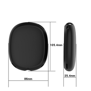 Accesorios para auriculares antiarañazos para Apple <span class=keywords><strong>Airpods</strong></span> <span class=keywords><strong>Max</strong></span> 2, funda protectora de silicona de <span class=keywords><strong>Color</strong></span> sólido suave para auriculares - Product Image 2