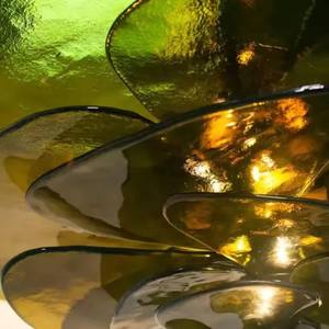 Lustre en verre de Murano américain de luxe en gros, <span class=keywords><strong>tube</strong></span> lumineux, lustre LED givré de luxe pour hôtel, salon, bar - Product Image 5