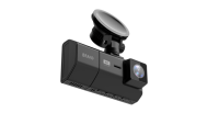 Caméra embarquée 4K Sony IMX675 à 3 objectifs avec Wi-Fi 5G haute vitesse, GPS externe, écran IPS 2,0 pouces, enregistrement en boucle, WDR