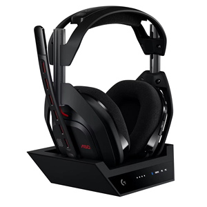 หูฟังเกมมิ่งไร้สาย Logitech G Astro A50 รุ่นดั้งเดิม รองรับหลายแพลตฟอร์ม พร้อมแท่นชาร์จ ไมโครโฟนตัดเสียงรบกวน - Product Image 1