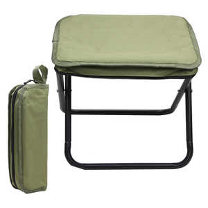 Ultralight Portable Compact Foldable <b>Stool</b> Oxford Folding Camping <b>Stool</b> with Carry Bag Outdoor Hiking Fishing Picnic Beach - Product Image 1