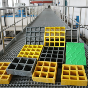 Grille et <span class=keywords><strong>Caillebotis</strong></span> en PRV Qiqian F-06 pour Allées et Sols de Lave-Auto, Surface Lisse/Galetée, Prix Compétitif, Approvisionnement Direct Usine - Product Image 1