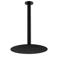 Bras de douche rond chromé fixe pour plafond, 300, 450, 600 mm, pour pomme de douche - Vente en gros