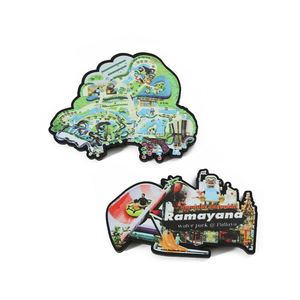 Imán Promocional para Refrigerador con Logotipo Personalizado, Recuerdo Magnético, Imán 3D 2D de PVC Suave para Refrigerador - Product Image 2