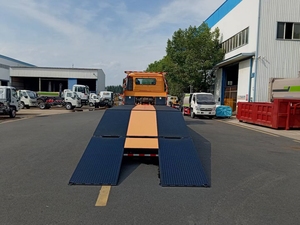 Camion de remorquage à plateau coulissant hydraulique de 10 m, camion de remorquage à plateau coulissant HOWO NX 4x2, camion de remorquage robuste pour le sauvetage routier, le transport de machines - Product Image 5
