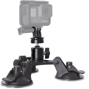 Support à <span class=keywords><strong>ventouse</strong></span> triangulaire amovible HONGDAK avec trépied pour caméra sport GoPro Hero 10 9 8 7 6 5 - Product Image 3