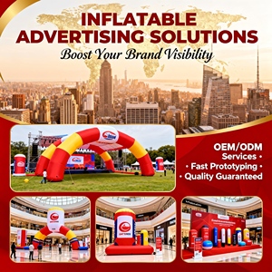 Arco Inflable Personalizado con Impresión UV Multicolor, Impermeable, con Bomba de <span class=keywords><strong>Aire</strong></span> <span class=keywords><strong>El</strong></span>éctrica, para Publicidad Exterior - Product Image 2