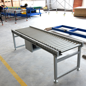 Nhiệm vụ nặng nề mạ kẽm trống tự động băng tải Con lăn cơ giới băng tải cuộn dây chuyền đóng gói với tốc độ điều chỉnh - Product Image 4