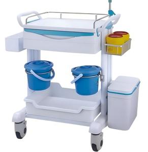 High Quality Mainstream Multifunctional Mobile Nursing <strong>Cart</strong> TPR Wheels Ball Bearing Track for Drug Delivery Anesthesia <strong>Carts</strong> - Product Image 2