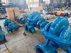 ปั๊มน้ำเสียแรงดันสูง ปั๊มน้ำแรงเหวี่ยงแนวนอนอัตราการไหลสูง รุ่น 200S-42A ความยาวสายปรับแต่งได้ - Product Image 6