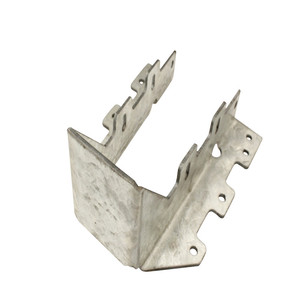 Supporto per Travetti in Metallo Zincato Antiruggine 2mm, Staffa Strutturale Monolaterale Certificata ISO9001 per Edifici in Legno e Mobili - Product Image 3