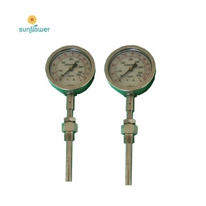 Medidor de temperatura de acero inoxidable de 4 pulgadas con illary 3m - Product Image 1