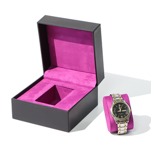 Xinsheng Customized Luxury PU Leather <strong>Watch</strong> Packaging <strong>Box</strong> Pocket <strong>Watch</strong> Square Storage <strong>Box</strong> Velvet Storage <strong>Box</strong> - Product Image 5