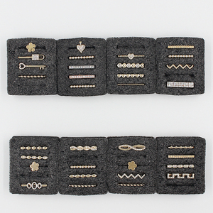 <span class=keywords><strong>Correa</strong></span> de reloj personalizada <span class=keywords><strong>para</strong></span> decoración, hebilla de diamante de acero inoxidable, <span class=keywords><strong>correa</strong></span> de reloj de lujo, adorno de Metal decorativo - Product Image 4