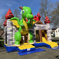 Structures gonflables pour l'extérieur, châteaux gonflables commerciaux pour enfants