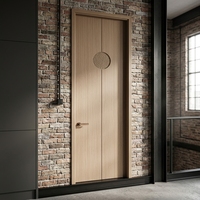 Portes en bois MDF légères fabriquées en Chine pour l'intérieur des chambres, design écoénergétique